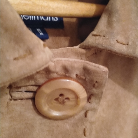 Tan Suede Long jacket - Picture 5 of 10